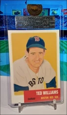 Ted Williams, HOF, Boston, Limited Edition 1 to 250 (1953 style & size) ACEO