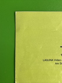 MANUAL RESTAURANTE NINTENDO NES PANIC - VERSI&Oacute;N PAL B / NOE - FOLLETO DE INSTRUCCIONES