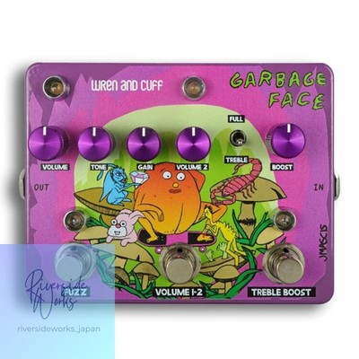 Wren and Cuff Garbage Face Fuzz Pedal Gitarreneffekt gebraucht
