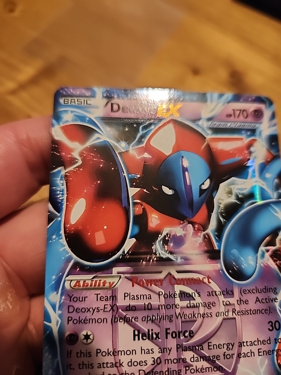 Pokemon Card Black Star Promo - 2013 Deoxys EX BW82 | eBay