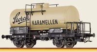 "Brawa 50798 Kesselwagen 2-Achsig Z \"Storck\" DR Brit-Us-Zone Ep.Iii H0 DC Neu+Ovp"