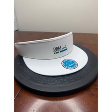 Imperial RSM Classic Golf Tour Visor White Made in USA Adjustable NWT Sea Island