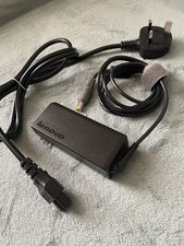 Genuine Lenovo 65W 20V Slim Tip AC Laptop Charger Bundle + UK Mains Cable 65"