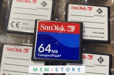 SDCFJ 64MB SanDisk CompactFlash Card CF Memory for Cisco 2801, 2811, 2851