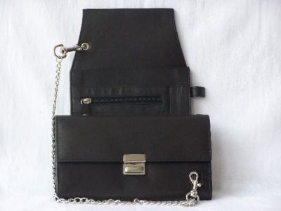 ECHTER LEDER KELLNERGELDBÖRSE+HOLSTER VIELEN FARBEN