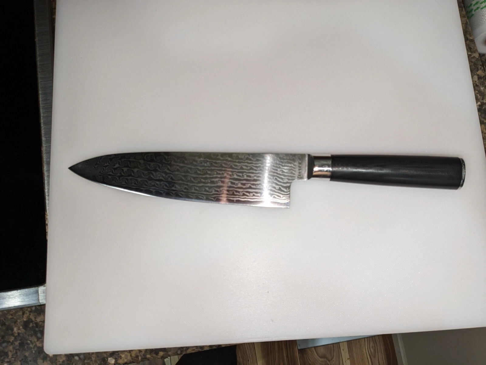 Chef knife Damascus 67 Layer VG10 G10 Handle 8 inches
Opens in a new window or tab