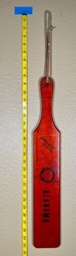 VTG Pi Kappa Phi Omicron Chapter ALABAMA Wild Bill '54 Wooden Paddle LG Balfour - Picture 7 of 7