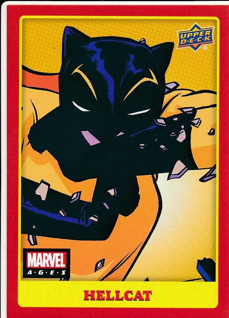 #182 HELLCAT 2020 2021 Upper Deck Marvel Ages MID SP DEFENDERS PHOTO VARIATION