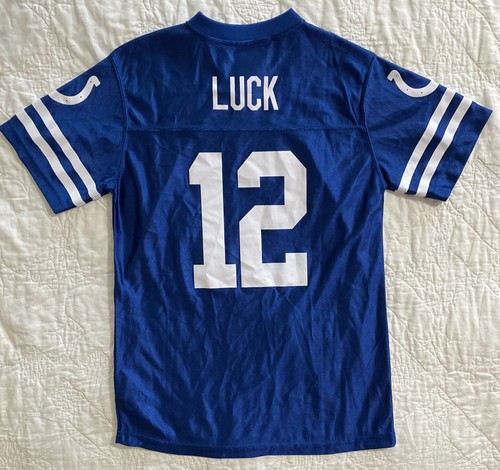 NFL Indianapolis Colts Andrew Luck #12 Game Day Jersey, XL 14/16 - Picture 3 of 3