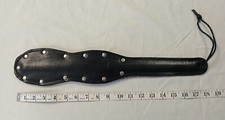 BDSM - HAND MADE LEATHER SPANKING PADDLE