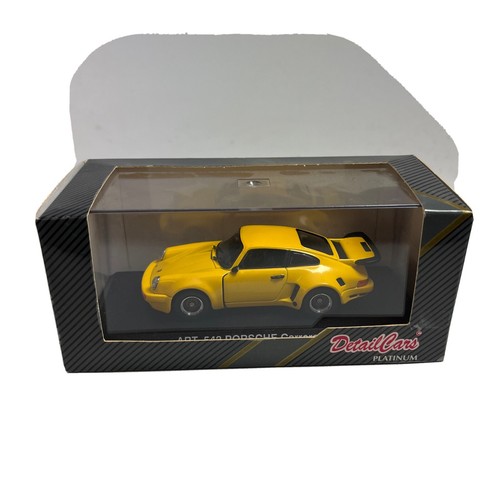 PORSCHE 911 CARRERA RSR DETAIL CARS 542 1/43 Speed Yellow diecast 930 RS Turbo S