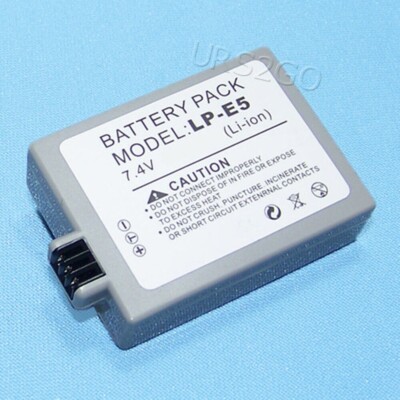 High Quality 1160mAh Rechargeable Li-ion Battery for Canon EOS 1000D USA Seller