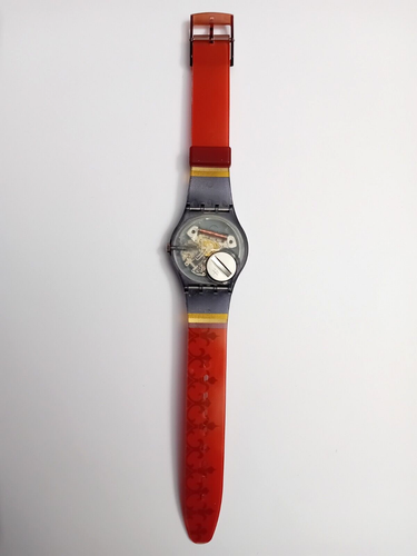 Swatch Gent Nuovo Royal Granit GV109 1998 Vintage Orologio da polso Anni 90 - Foto 7 di 10