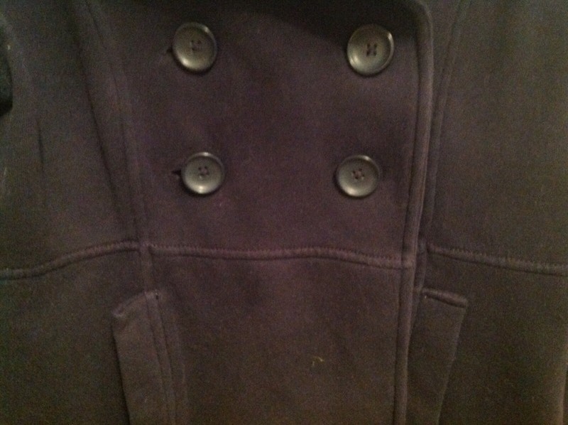 Gap Girls Coat Navy Blue Double Breasted 2pockets Size L REDUCED!!!