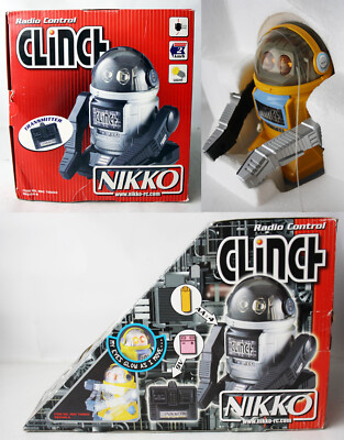 nicoo☻ Nikko Clinch Robot Remote Control Battery Toy Boxed Sharp for sale