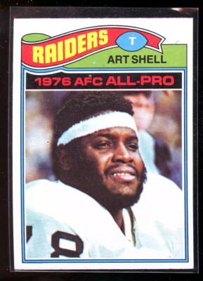 1977 TOPPS #270 ART SHELL RAIDERS NRMINT A03157