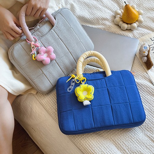 Flower Laptop Computer Handheld Protective Sleeve Bag For Macbook For - Bild 3 von 16