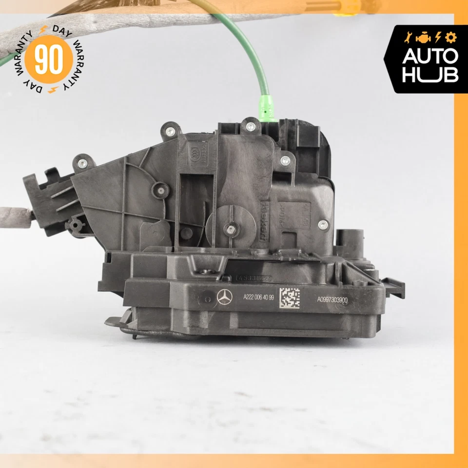 Actuador de pestillo de cerradura de puerta trasera izquierda 15-20 Mercedes W205 C43 AMG C350e OEM Foto 3 de 4