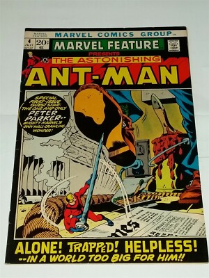 MARVEL FEATURE #4 VF (8.0) JULY 1972 ANT MAN MARVEL COMICS **