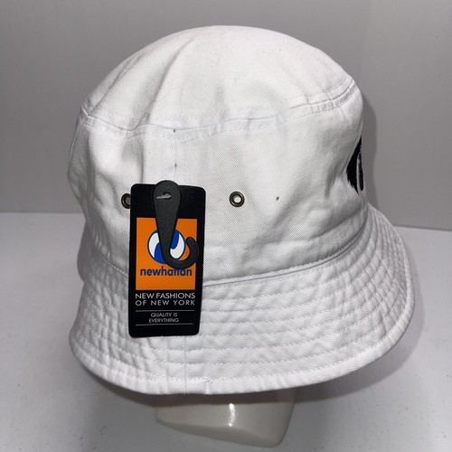 Cappello/Berretto Bowl Bound Iowa Hawkeyes WHITE BUCKET NCAA Calcio L/XL - Foto 2 di 3