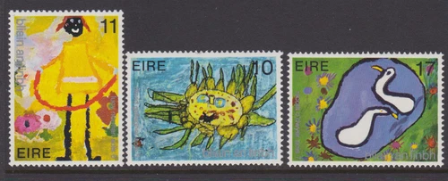 IRELAND, Scott #453-455, MNH, 1979 Intl. Year of the Child - Complete