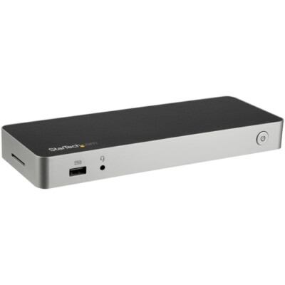 StarTech.com USB-C Dockingstation für Dual-4K Video Dual Output Laptops -