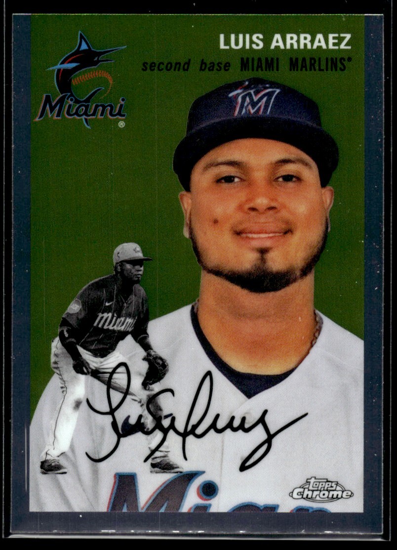 2023 Topps Chrome Platinum Luis Arraez Miami Marlins #212 | eBay