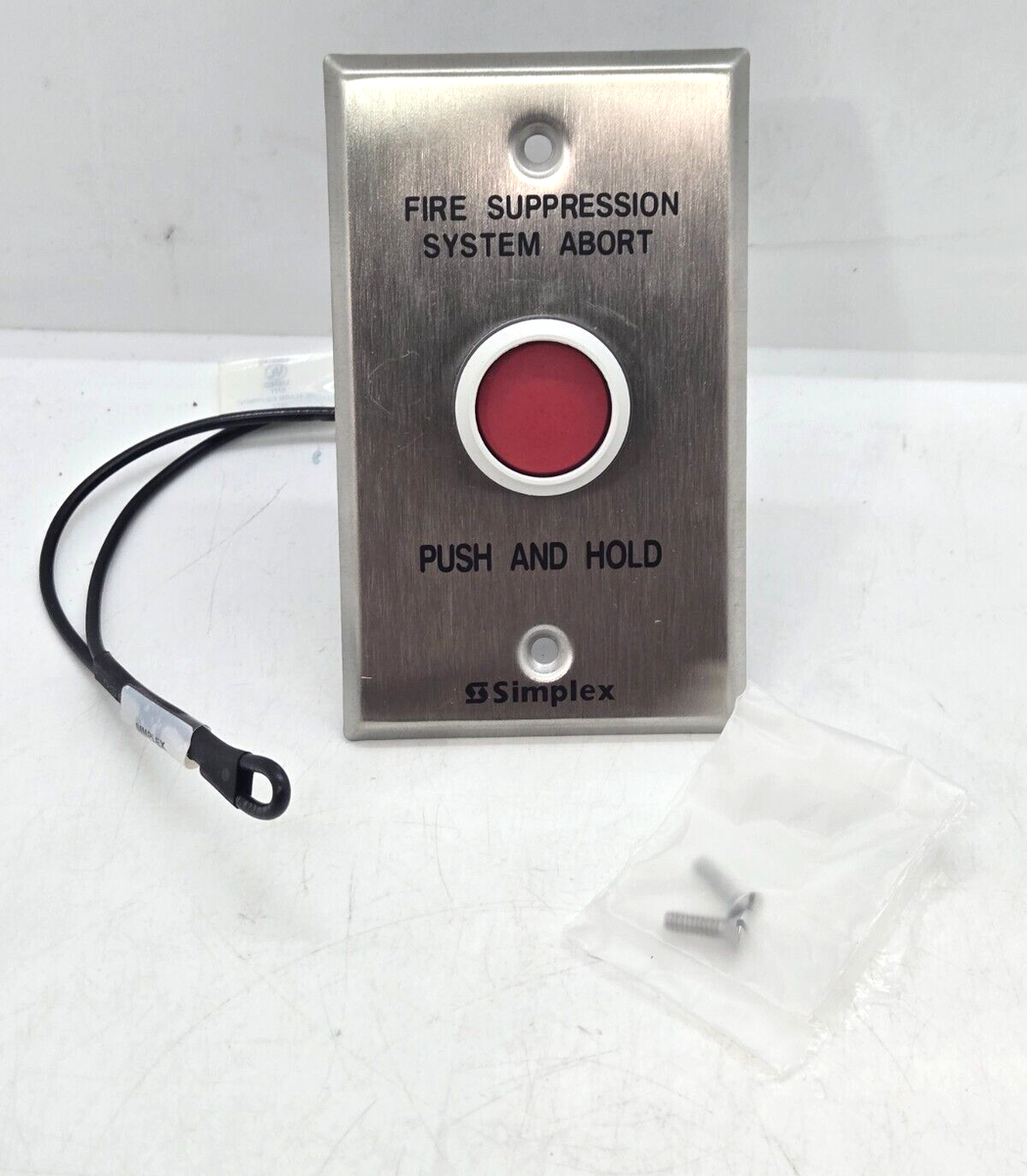 SIMPLEX 2080-9067 Abort Switch, Style C, Flush FAST FREE SHIPPING