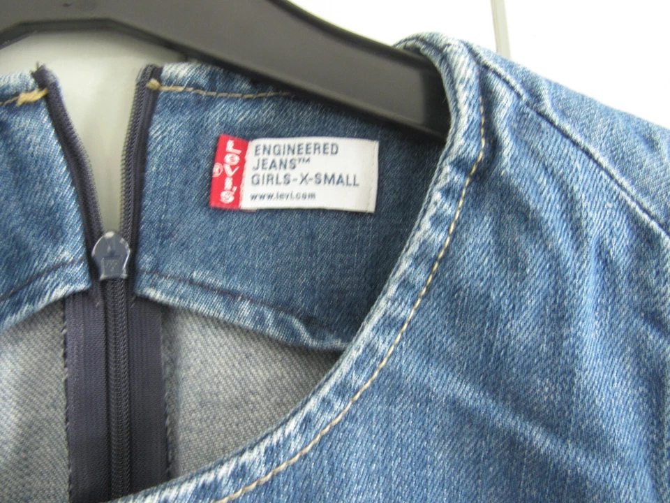 Robe longue en jean bleu T XS Levi's - Photo 3/4