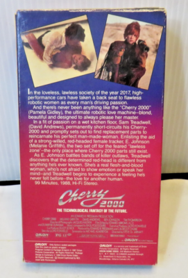 Cherry 2000 VHS,1988 Melanie Griffith, David Andrews, Pamela