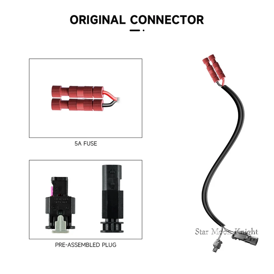 Juego de cables de conexión rápida para moto BMW R1250GS R1200GS R1300GS S1000XR Foto 3 de 4