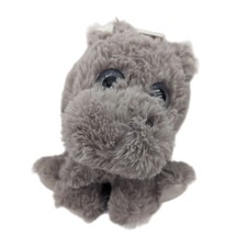 Juguete de peluche gris 9 pulgadas Best Made Toys Big Eyed Hipopótamo