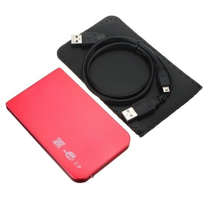 USA 2.5'' SATA USB 2.0 Laptop Hard Drive HDD Enclosure External Case