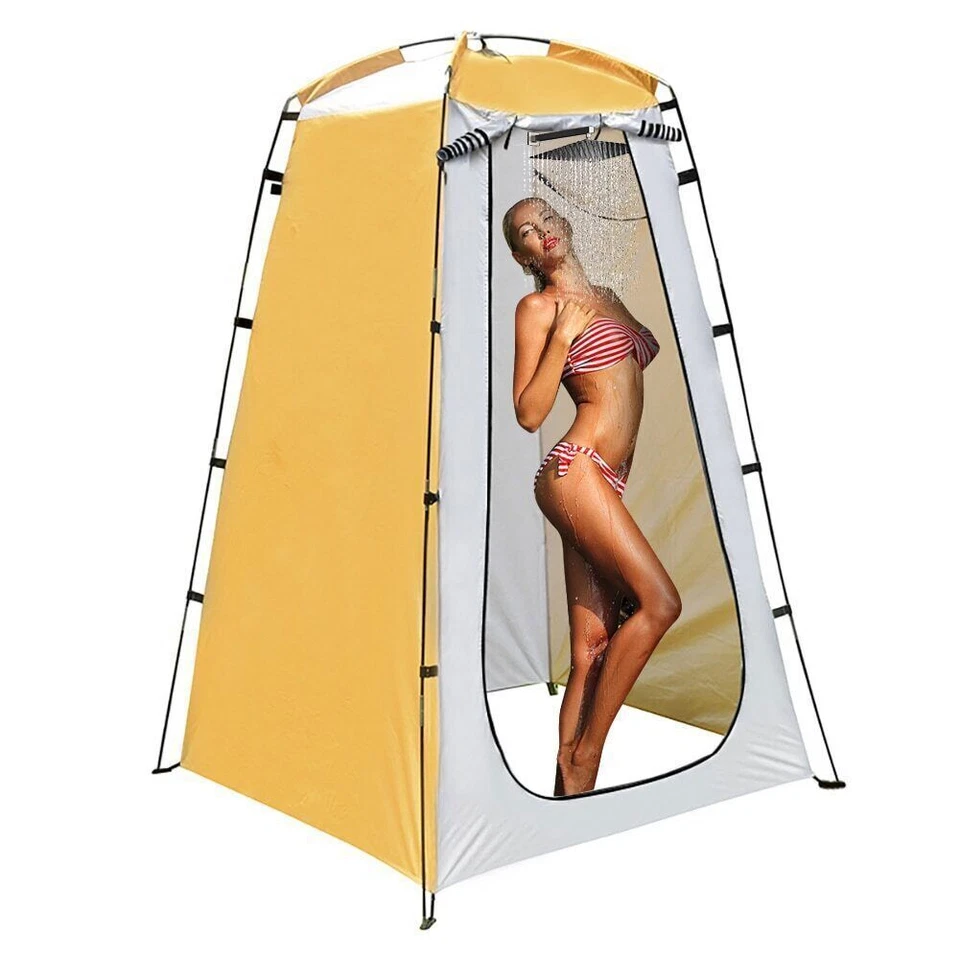 Instant Pop Up Tent Portable Outdoor Privacy Camping Shower Toilet Changing Room - Image 3 of 4