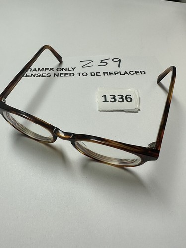 Warby Parker Watts 280 Sugar Maple Round Eyeglass Frames 49-18 145