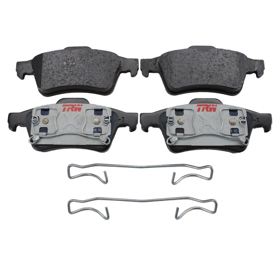 Juego de pastillas de freno TRW Ultra traseras de cerámica para Saab 9-3 Arc Linear Vector 2,0 L L4 '03 Foto 2 de 4