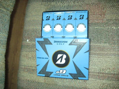 2 dozen BRAND NEW 2023 Bridgestone E9 Long Drive golf balls White