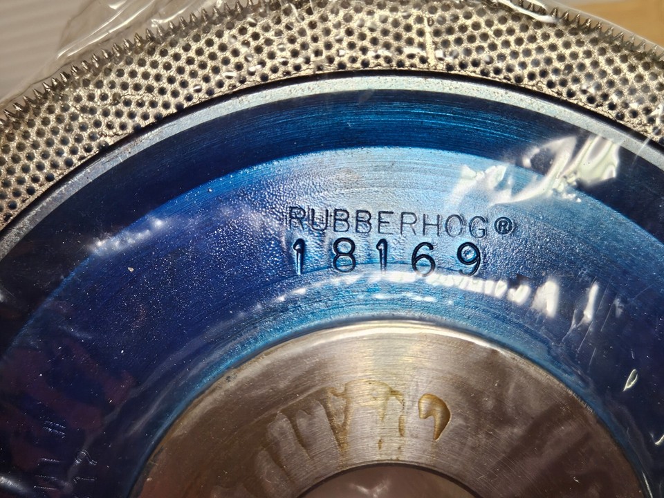 NEW RUBBERHOG GRINDING WHEEL 18169 70MCM eBay
