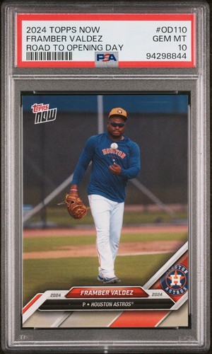 2024 Topps Now OD-110 Framber Valdez