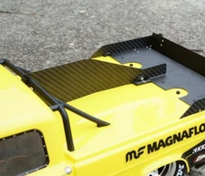 Carbon Fiber Shark Fin Center Spline Upgrade Losi 22s '68 Ford F100 NPRC Wing