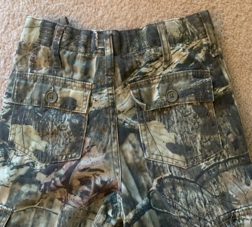 Mossy Oak Break Up Infinity Cargo Pants Youth Medium (8) Hunting Camo Adjustable - Picture 8 of 15