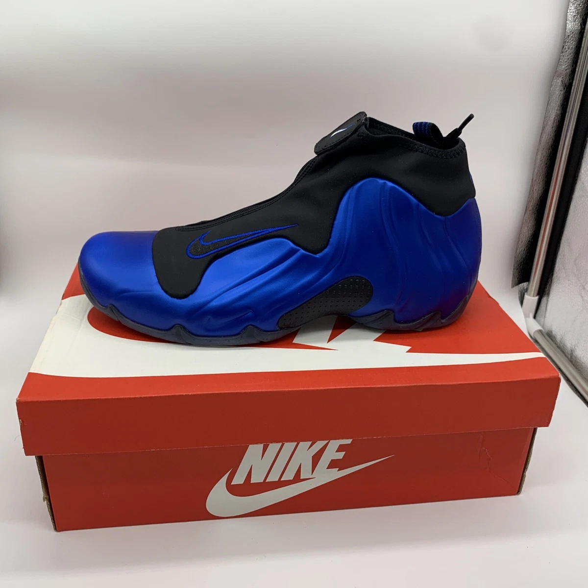 Size 11.5 - Nike Air Flightposite One Dark Neon Royal 2018 Penny AO9378-500