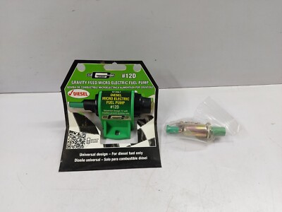 MR.GASKET 12D 12 VOLT DIESEL MICRO ELECTRIC FUEL PUMP