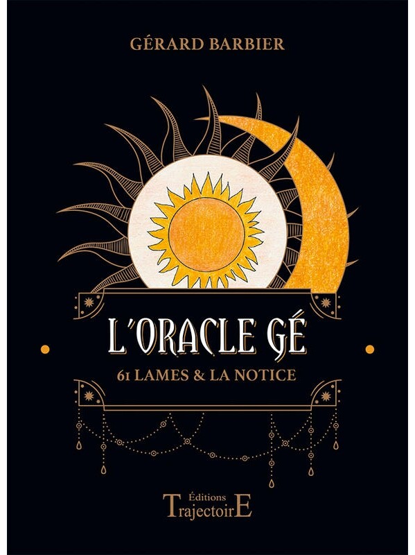 Oracle Gé coffret 61 cartes et notice livret idée cadeau ésotérique