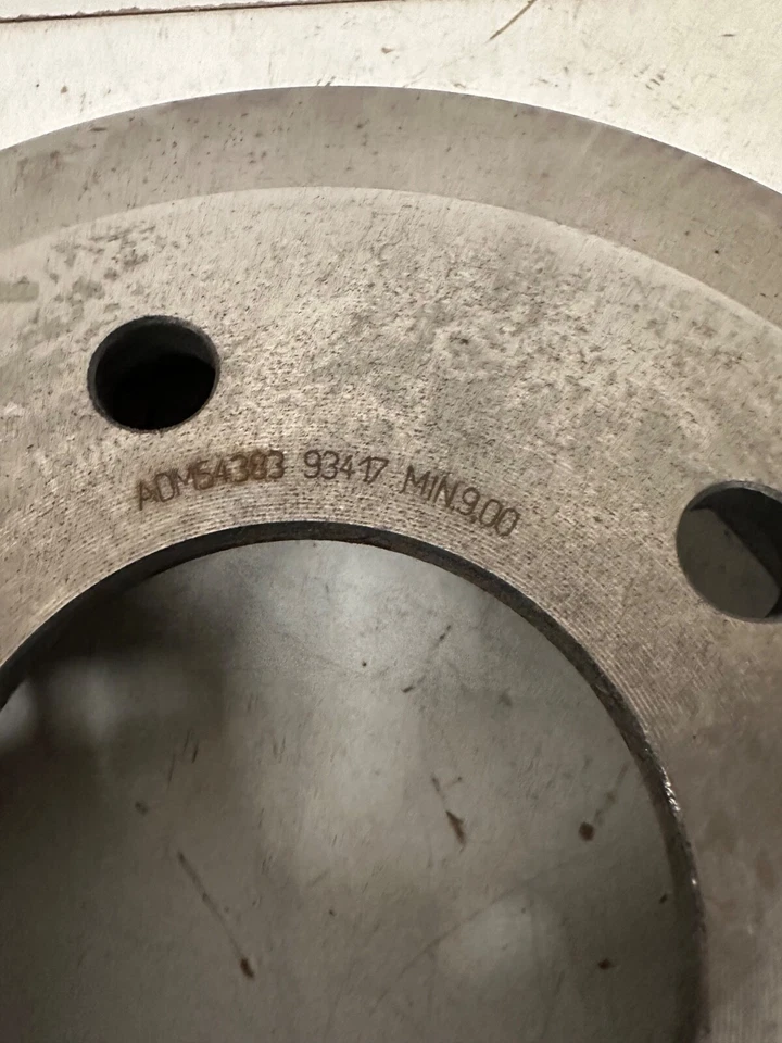 DISCO DE FREIO DIANTEIRO x1 265mm compatível com FORD FOCUS MK2 C MAX MAZDA 3 IMPRESSÃO AZUL ADM54383 - Imagem 3 de 4