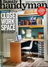 Family Handyman Magazine Winter 2022 Versatile Closet Work Space NEW 
