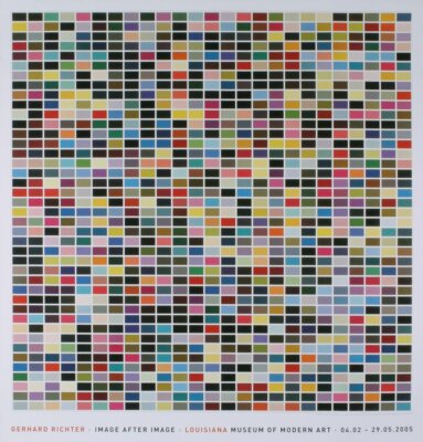 GERHARD RICHTER 1025 Colors (1025 Farben) 48'' x 46'' Poster 2013 Contemporary Mul