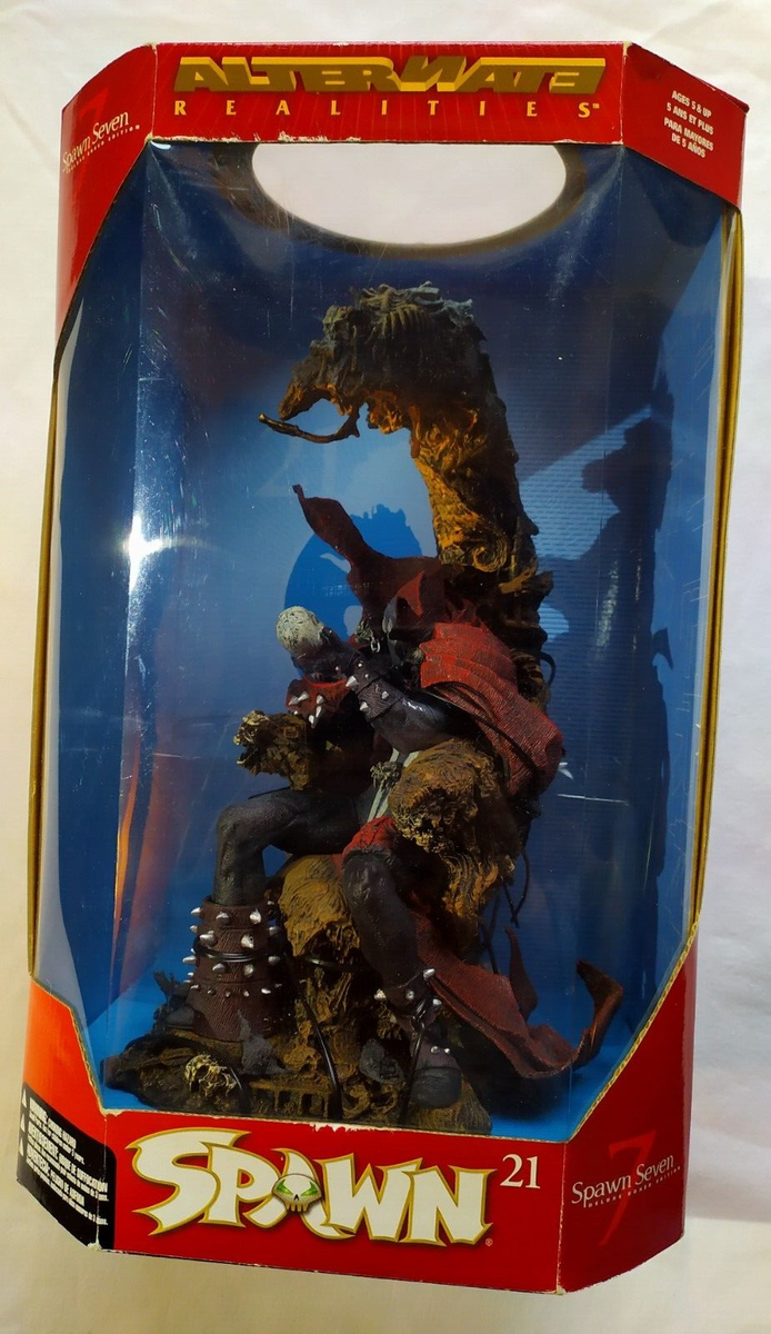 SPAWN 7【RARE】DELUXE ED McFarlane Toys McFARLANE TOYS SPAWN SEVEN DELUXE BOXED EDITION ACTION