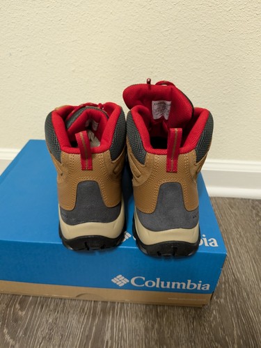 Columbia Men's Newton Ridge Plus II Suede Waterproof Hiking Men Shoe Size 12 - Picture 4 of 7