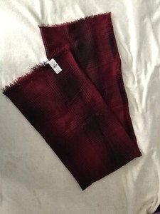 Wet Seal Oxblood Red And Black Fashion Shawl*NWT*